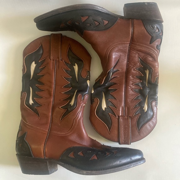 vintage Sancho western boot 9 - Picture 1 of 6